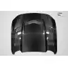 2018-2023 Ford Mustang Carbon Creations Interceptor Hood - 1 Piece - Image 5