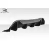 2017-2022 BMW 5 Series G30 Duraflex Speed Tune Rear Diffuser - 1 Piece - Image 4