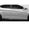 2011-2013 Hyundai Elantra Duraflex SQR Side Skirts -2 Piece - Image 1