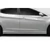 2011-2013 Hyundai Elantra Duraflex SQR Side Skirts -2 Piece - Image 2