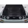 2005-2009 Ford Mustang Carbon Creations Interceptor Hood - 1 Piece - Image 1