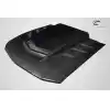 2005-2009 Ford Mustang Carbon Creations Interceptor Hood - 1 Piece - Image 3