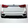 2014-2018 BMW X5 F15 Carbon Creations M Performance Aero Rear Diffuser - 3 Pieces - Image 1