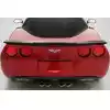 2005-2013 Chevrolet Corvette C6 Carbon Creations Flow Wave Rear Wing Spoiler - 1 Piece - Image 1