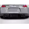 2009-2020 Nissan 370Z Z34 Carbon Creations Zenith Rear Diffuser - 1 Piece - Image 1