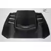 2013-2014 Ford Mustang Carbon Creations Interceptor Hood - 1 Piece - Image 2