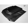 2013-2014 Ford Mustang Carbon Creations Interceptor Hood - 1 Piece - Image 3