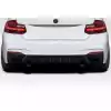 2014-2021 BMW 2 Series F22 F23 Duraflex Werks Rear Diffuser - 1 Piece - Image 1