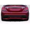 2015-2021 Mercedes C Class W205 Duraflex Weaver Sport Rear Diffuser - 3 Pieces - Image 1