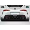 2019-2023 Toyota Supra A90 Carbon Creations J Sport Rear Diffuser - 5 Pieces - Image 1