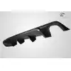 2011-2023 Dodge Durango Carbon Creations Vortex Rear Diffuser - 1 Piece ( Does not fit SRT Models ) - Image 4