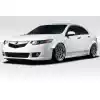 2009-2014 Acura TSX Duraflex Khan Wide Body Fender Flare Kit - 10 Piece - Image 2