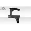 1996-1998 Honda Civic Duraflex Suzuka Front Fenders - 2 Piece - Image 7