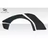 2014-2015 Mercedes CLA Class C117 CLA45 Duraflex Facta Rear Fender Flares - 6 Pieces - Image 2