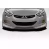 2011-2013 Hyundai Elantra Duraflex Elaver Front Lip Spoiler Air Dam - 1 Piece - Image 1