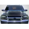 2002-2008 Chevrolet Trailblazer Carbon Creations Cowl Hood - 1 Piece - Image 1