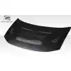 2012-2015 Honda Civic 4DR Duraflex Kina Hood - 1 Piece - Image 3