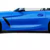 2019-2023 BMW Z4 Carbon Creations Zamba Side Skirt Rocker Panel Splitters - 2 Pieces (s) - Image 1