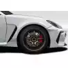 2022-2023 Subaru BRZ Duraflex GT Competition Wide Body Front Fender Flares ( For use with oem front bumper) - 4 Pieces - Image 1