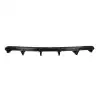 2011-2014 Volkswagen Jetta GLI Carbon Creations Circuit Rear Diffuser - 1 Piece - Image 2