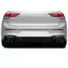 2022-2023 Volkswagen Golf GTI Carbon Creations Zamba Rear Diffuser - 1 Piece - Image 1