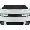 1990-1996 Nissan 300ZX Z32 Carbon Creations Turbo T Front Grille - 1 Piece - Image 1