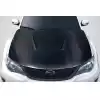 2008-2011 Subaru Impreza 2008-2014 WRX STI Carbon Creations Vortex Hood - 1 Piece - Image 1