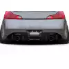 2008-2015 Infiniti G Coupe G37 Q60 Carbon Creations Rega Rear Diffuser - 1 Piece - Image 1