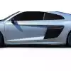 2017-2018 Audi R8 Carbon Creations Vesta Side Skirt Rocker Panel Splitters - 2 Pieces (s) - Image 1