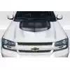 2002-2008 Chevrolet Trailblazer Duraflex ZL1 Look Hood - 1 Piece - Image 1