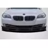 2011-2016 BMW 5 Series F10 4DR Carbon Creations Wave Front Lip Spoiler Air Dam - 1 Piece - Image 1