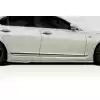 2013-2017 Lexus LS460 Duraflex Aiming Side Skirt Rocker Panels - 1 Piece - Image 1