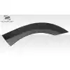 2010-2013 Porsche Panamera Duraflex Aiming Rear Fender Flares - 4 Pieces - Image 3