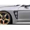 2010-2013 Porsche Panamera Duraflex Aiming Front Fender Add Ons - 2 Pieces - Image 1