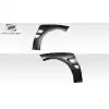 2013-2017 Land Rover Range Rover Duraflex Atom Sport Front Fender Flares - 4 Pieces - Image 4