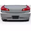 2003-2004 Infiniti G Sedan G35 Duraflex NISM look Rear Lip Add on Spoiler - 1 Piece - Image 1