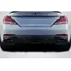 2019-2023 Genesis G70 Carbon Creations Meller Rear Diffuser - 3 Piece - Image 1