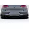 2015-2021 Volkswagen Golf / GTI Duraflex Verella Rear Diffuser - 1 Piece - Image 1