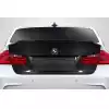 2012-2018 BMW 3 Series F30 Carbon Creations Sweeper Rear Trunk - 1 Piece - Image 1