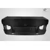 2012-2018 BMW 3 Series F30 Carbon Creations Sweeper Rear Trunk - 1 Piece - Image 3