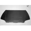 1992-1995 Honda Civic 2DR / HB Carbon Creations Geo6ix Dritech OEM Look Hood - 1 Piece - Image 2