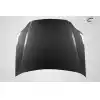 1999-2000 Honda Civic Carbon Creations Geo6ix Dritech OEM Look Hood - 1 Piece - Image 5