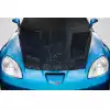 2005-2013 Chevrolet Corvette C6 Carbon Creations AeroForge Dritech ZR Edition 2 Hood - 1 Piece - Image 1