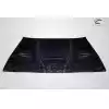 2008-2023 Dodge Challenger Carbon Creations AeroForge Dritech Hellcat Look Hood - 1 Piece - Image 2