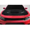 2015-2023 Dodge Charger Carbon Creations AeroForge Dritech Hellcat Look Hood - 1 Piece - Image 1