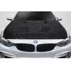 2012-2018 BMW 3 Series F30 / 2014-2020 4 Series F32 Carbon Creations AeroForge DriTech Eros Version 1 Hood - 1 Piece - Image 1