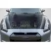 2009-2016 Nissan GT-R R35 Carbon Creations AeroForge GT2 Hood - 1 Piece - Image 1