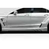 2012-2018 Mercedes CLS Class W218 Duraflex Vector Wide Body Side Skirt Rocker Panel - 2 Pieces - Image 1