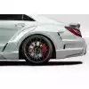 2012-2018 Mercedes CLS Class W218 Duraflex Vector Wide Body Rear Fender Flare Add Ons - 4 Pieces - Image 1