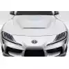 2020-2024 Toyota Supra A90 Duraflex GTS Look Hood - 1 Piece - Image 1